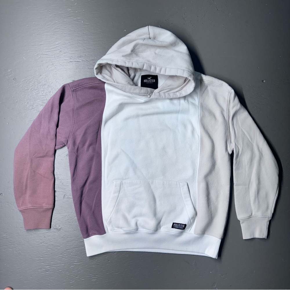 Hollister Color Block Hoodie